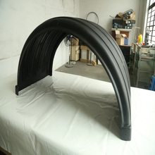 plastic high quality and popular truck mudguard trailer tractor fenders ,black bomber mudguard-112004